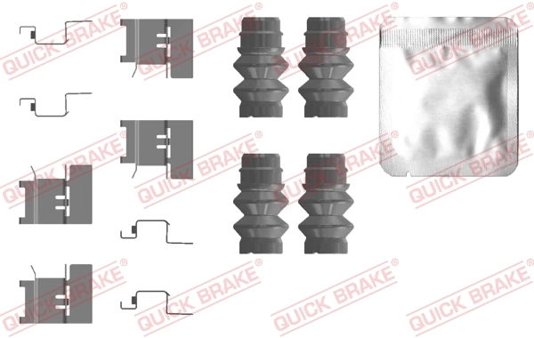 Accessory Kit, disc brake pad